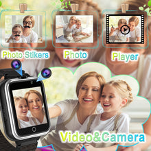 Load image into Gallery viewer, PTHTECHUS X32 1.54&quot; Kids Smart Watch for Boys Girls Kids Smartwatch Black