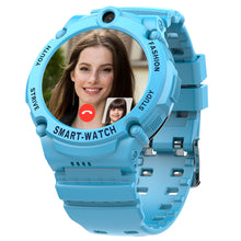 Load image into Gallery viewer, PTHTECHUS S02 Kids Smartwatch 4G with Phone GPS SOS Blue