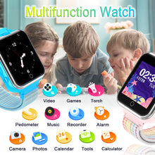 Load image into Gallery viewer, PTHTECHUS X32 1.54&quot; Kids Smart Watch for Boys Girls Kids Smartwatch Purple