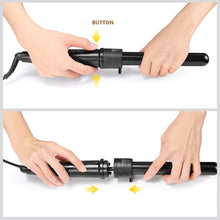 Load image into Gallery viewer, CI02 6 in 1 Curling Irons Set 0.35-1.25 Inch Auto Hair Curler Set