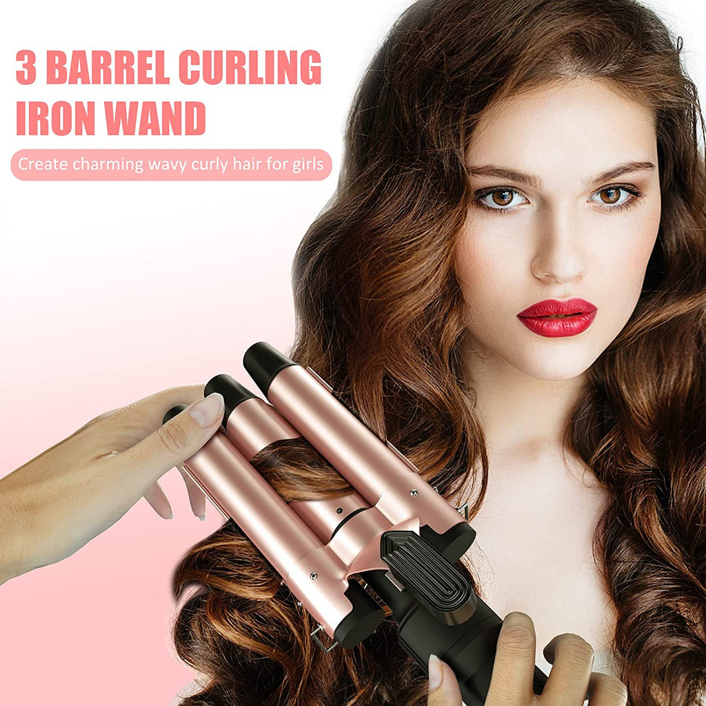 CI01 5 in 1 Curling Irons Set 0.35-1.25 Inch Auto Hair Curler Set