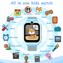 Load image into Gallery viewer, PTHTECHUS X16 1.54&quot; Kids Smart Watch for Boys Girls Kids Smartwatch Blue