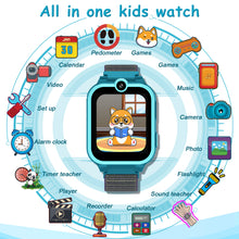 Load image into Gallery viewer, PTHTECHUS X16 1.54&quot; Kids Smart Watch for Boys Girls Kids Smartwatch DeepBlue